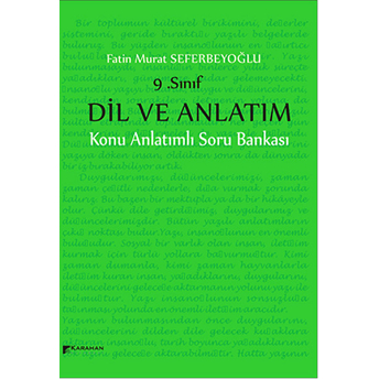 9. Sınıf Dil Ve Anlatım Konu Anlatımlı Soru Bankası Fatin Murat Seferbeyoğlu