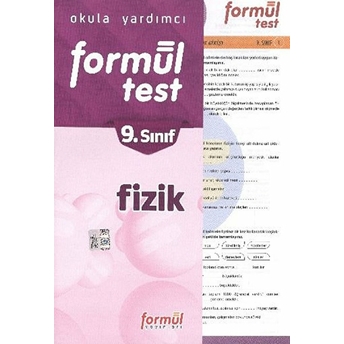 9. Sınıf Fizik Formül Yaprak Test Kolektif