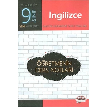 9. Sınıf Ingilizce Öğretmenin Ders Notları Kolektif