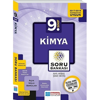 9. Sınıf Kimya Çözümlü Soru Bankası Naci Koçak