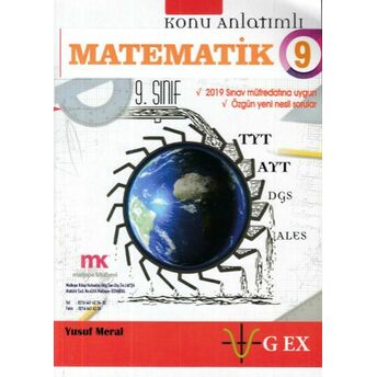 9. Sınıf Temel Matematik Soru Bankası Konu Anlatımı (Yeni) Yusuf Meral