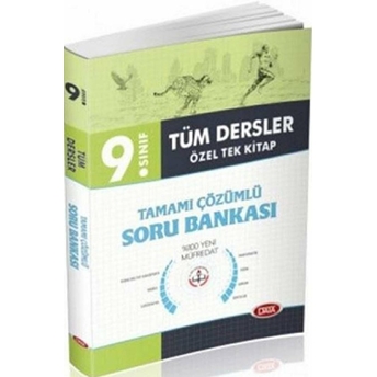 9. Sınıf Tüm Dersler Özel Tek Kitap Tamamı Çözümlü Soru Bankası Kolektif