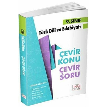 9. Sınıf Türk Dili Ve Edebiyatı Çevir Konu Çevir Soru Kolektif