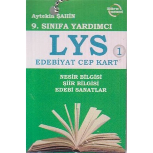 9. Sınıfa Yardımcı Lys Edebiyat Cep Kart 1 Aytekin Şahin