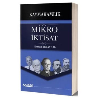 A Kadro Yayınları Kaymakamlık Mikro Iktisat Konu Anlatımlı Erman Erbaykal