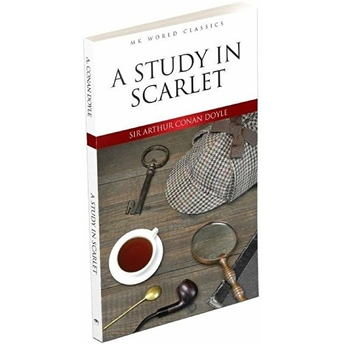 A Study In Scarlet - Ingilizce Klasik Roman Sir Arthur Conan Doyle