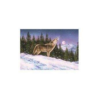 A Wolf's Song To The Moon 1000 Parça Puzzle (40939) Ğreğ Ğıordano