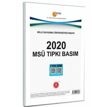 A Yayınları 2020 Msü Tıpkı Basım Çıkmış Deneme Sınavı