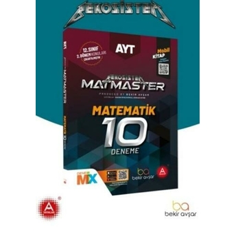 A Yayınları Ayt Matematik Bekosistem Matmaster 10 Lu Deneme Bekir Avşar