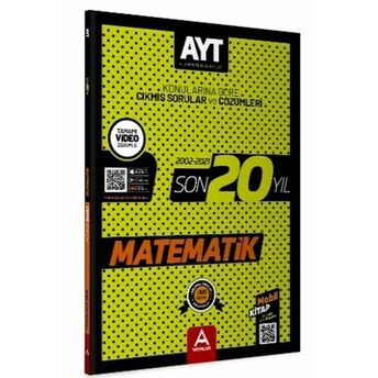 A Yayınları Ayt Matematik Son 20 Yıl Soru Ve Çözümleri