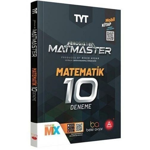 A Yayınları Matmaster Tyt Matematik 10 Deneme Bekosistem (Ciltli)