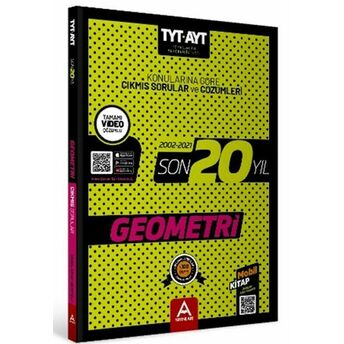 A Yayınları Tyt-Ayt Geometri Son 20 Yıl Soru Ve Çözümleri