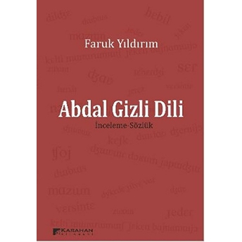 Abdal Gizli Dili Faruk Yıldırım