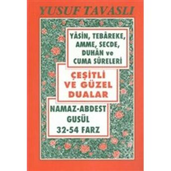 Abdest Namaz Seçilmiş Dualar - Dergi Boy (D54) Yusuf Tavaslı