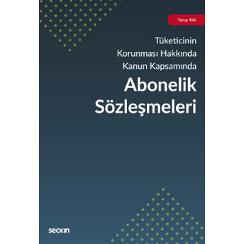 Abonelik Sözleşmeleri Yakup Bal