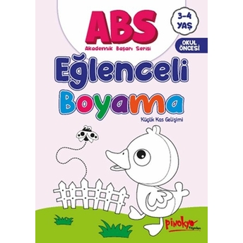 Abs 3-4 Yaş Eğlenceli Boyama Buçe Dayı