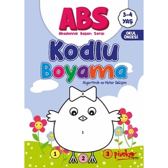 Abs 3-4 Yaş Kodlu Boyama Buçe Dayı