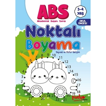 Abs 3-4 Yaş Noktalı Boyama Buçe Dayı