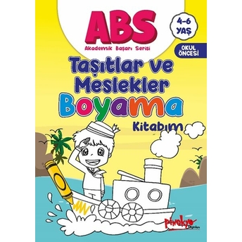 Abs 4-6 Yaş Taşıtlar Ve Meslekler Kitabım Buçe Dayı