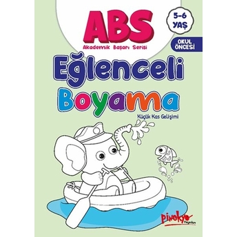 Abs 5-6 Yaş Eğlenceli Boyama Buçe Dayı