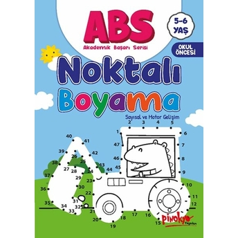 Abs 5-6 Yaş Noktalı Boyama Buçe Dayı