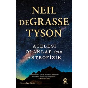 Acelesi Olanlar Için Astrofizik Neil Degrasse Tyson