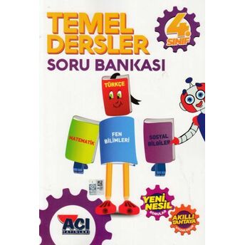 Açı Yayınları 4. Sınıf Temel Dersler Soru Bankası Kolektif