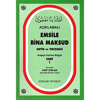 Açıklamalı Emsile Bina Maksud Kolektif