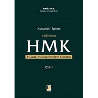 Açıklamalı - Içtihatlı 6100 Sayılı Hukuk Muhakemeleri Kanunu (2 Cilt Takım) Ciltli Halil Kılıç