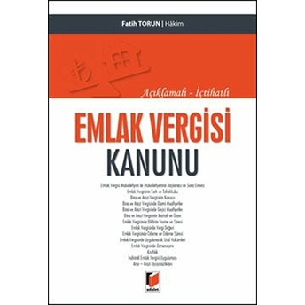 Açıklamalı-Içtihatlı Emlak Vergisi Kanunu Fatih Torun