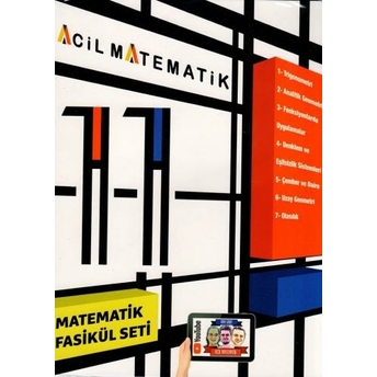 Acil Yayınları 11. Sınıf Acil Matematik 6 Lı Fasikül Set Komisyon