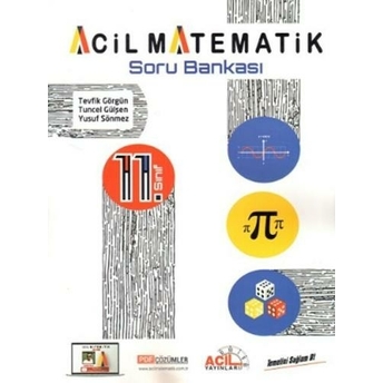 Acil Yayınları 11. Sınıf Acil Matematik Soru Bankası Tevfik Görgün