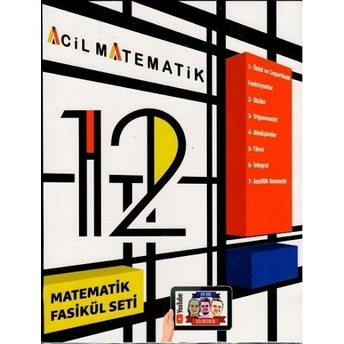 Acil Yayınları 12. Sınıf Matematik Fasikül Set Komisyon