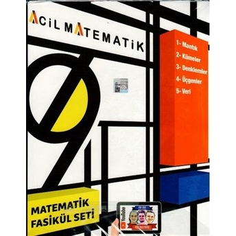 Acil Yayınları 9. Sınıf Acil Matematik 6 Lı Fasikül Seti Komisyon