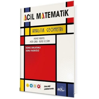 Acil Yayınları Acil Matematik Analitik Geometri Mehmet Karayel