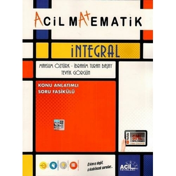 Acil Yayınları Acil Matematik Integral Ibrahim Turan Başay