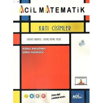 Acil Yayınları Katı Cisimler Konu Anlatımlı Soru Fasikülü Mehmet Karayel