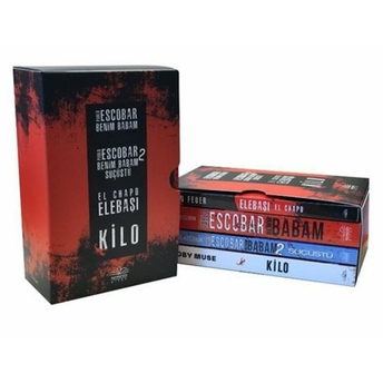 Acımasız Karteller Kutulu Set (4 Kitap Takım) Juan Pablo Escobar, Alan Feuer, Toby Muse