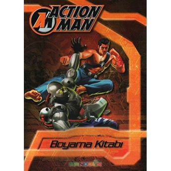 Action Man (Kahverengi) Boyama Kitabı Kolektif