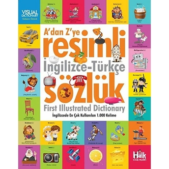 A'dan Z'ye Resimli Ingilizce - Türkçe Sözlük