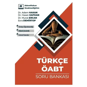 Adem Hakan Uzem Yayınları Öabt Türkçe Soru Bankası Adem Hakan