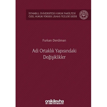 Adi Ortaklık Yapısındaki Değişiklikler - Furkan Derdiman