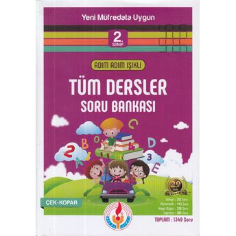 Adım Adım Işıklı 2.Sınıf Tüm Dersler Soru Bankası (Yeni) Kolektif