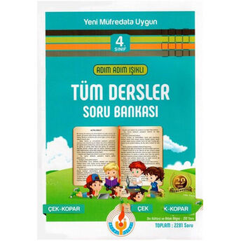 Adım Adım Işıklı 4. Sınıf Tüm Dersler Soru Bankası (Yeni) Kolektif