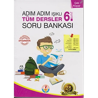 Adım Adım Işıklı 6. Sınıf Tüm Dersler Soru Bankası Kolektif