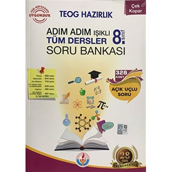 Adım Adım Işıklı 8. Sınıf Tüm Dersler Soru Bankası Bilal Işıklı