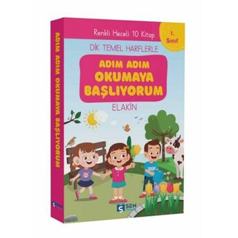 Adım Adım Okumaya Başlıyorum Ilk Okuma Kitapları Set (10 Kitap) Yusuf Karahal