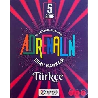 Adrenalin Yayınları 5. Sınıf Türkçe Soru Bankası Komisyon