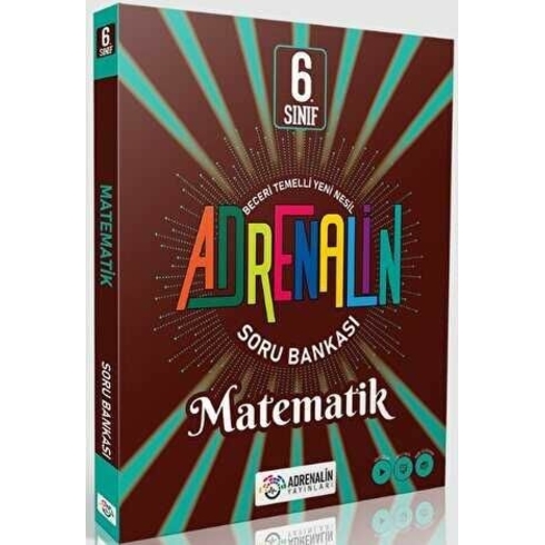 Adrenalin Yayınları 6. Sınıf Adrenalin Matematik Soru Bankası Adrenalin Yayınları