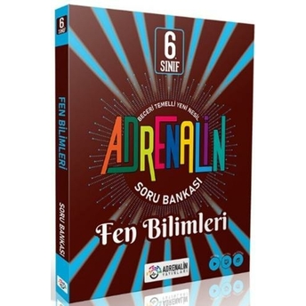 Adrenalin Yayınları 6. Sınıf Fen Bilimleri Soru Bankası Komisyon